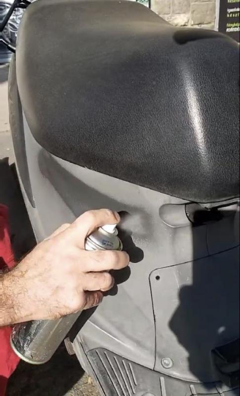 Műanyag ápoló spray- Bemutató videóval !