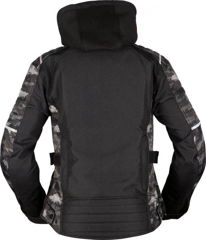 Modeka vízálló hálós Női motoros kabát levehető kapucnival - Image 3