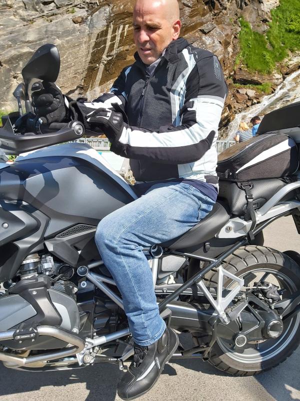 Modeka Mondello motoros cipő teszt