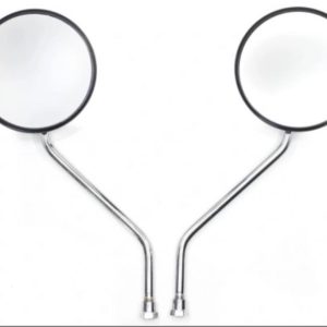 Visszapillantó tükör párban 10-es menettel króm szárral