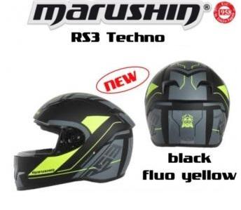 Marushin RS3 Tecno üvegszálas sisak - Image 5