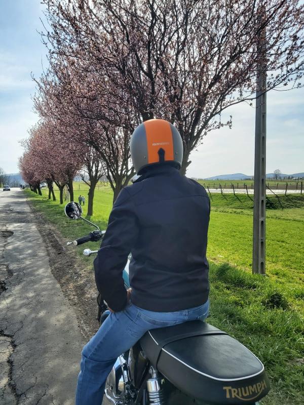 MARUSHIN C-131 Üvegszál bukósisak és RETRO buborék plexi teszt - Image 5