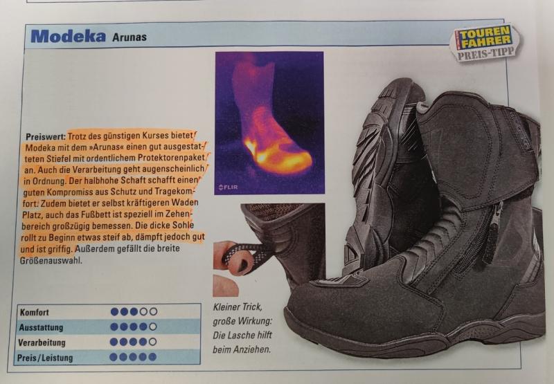 Modeka Arunas 50-es méretig Tesztgyőztes ! - Image 2