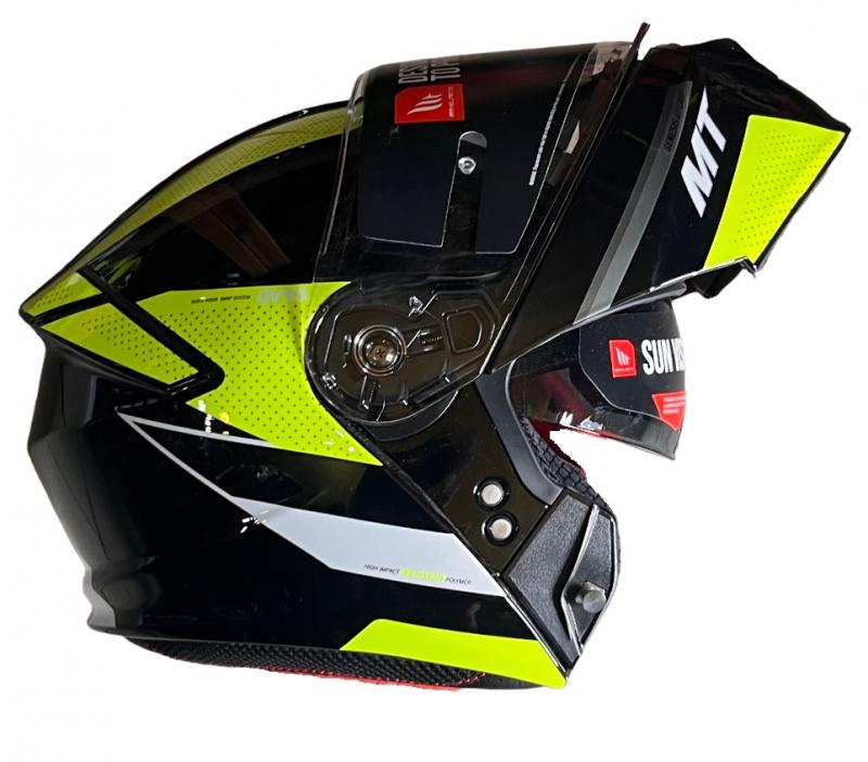 MT Genesis felnyitható, napszemüveges bukósisak - Image 6