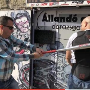 Modeka Gerincprotektor durva tesztvideó