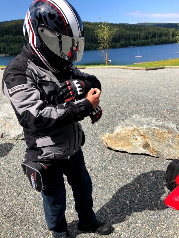 MODEKA AIR RIDE RED TESZT