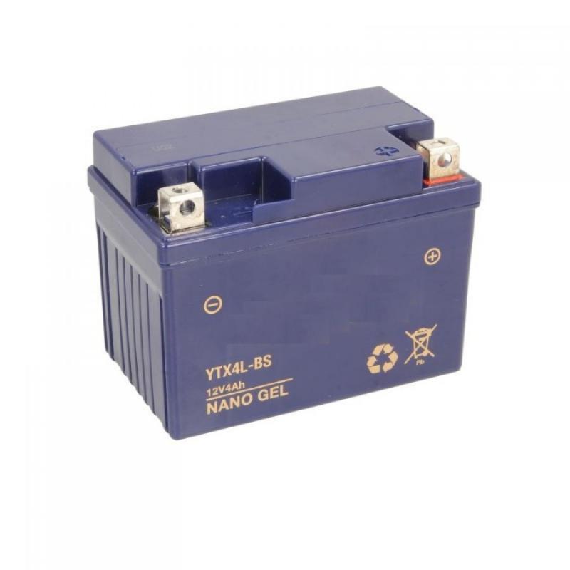 YTX4L-BS Gondozásmentes NANO GEL zselés Akkumulátor
