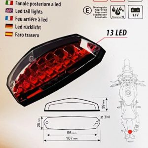 Univerzális ledes hátsó lámpa - E jeles!