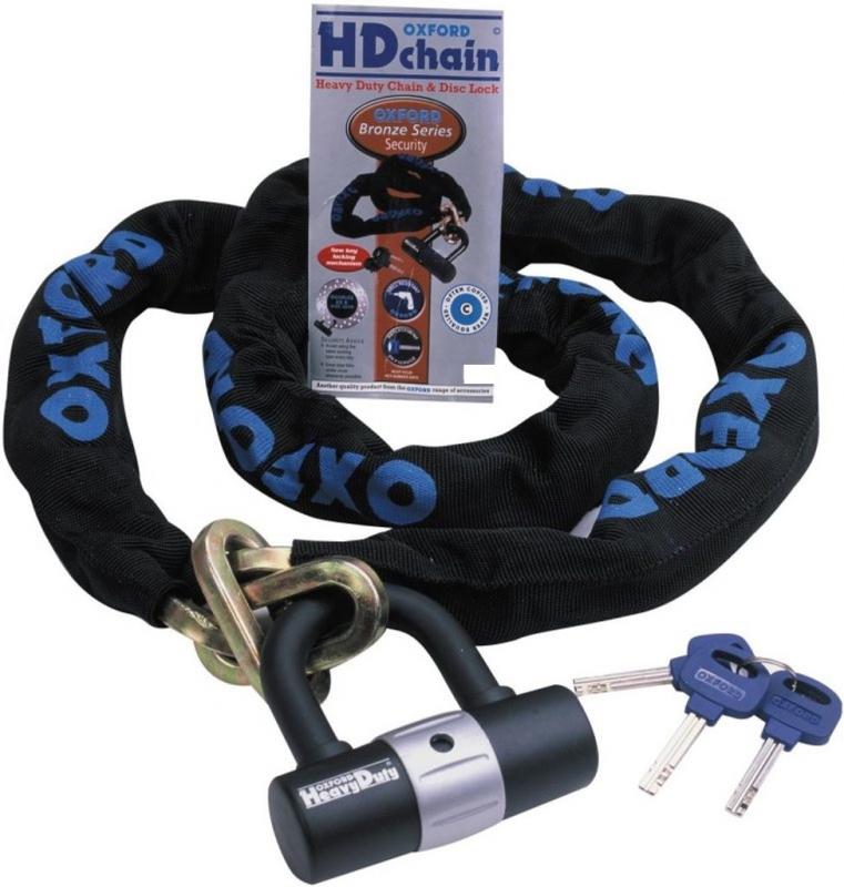 1 méteres lezáró lánc biztonsági lakattal