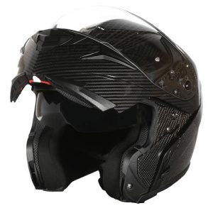 Marushin M410 TESZTGYŐZTES Carbon felnyitható napszemüveges bukósisak- Általunk is tesztelt !