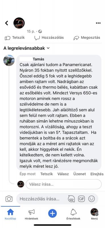 Modeka Panamericana hatszoros tesztgyőztes-Sőt! Általunk is tesztelt termék! - Image 8