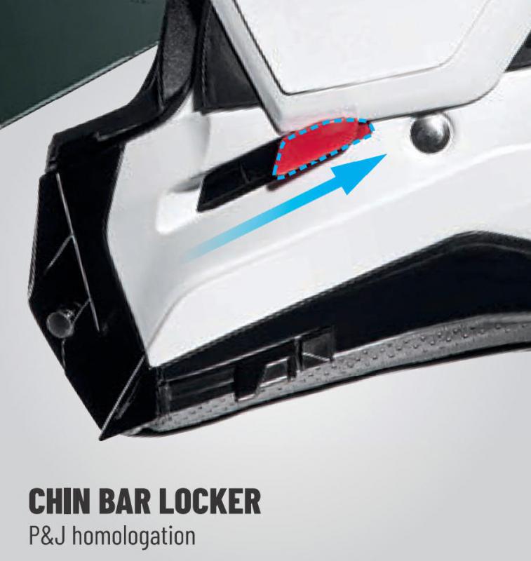 HJC i100 hátrahajtható állú napszemüveges bukósisak-Ajándék pinlock!-Videóval - Image 8