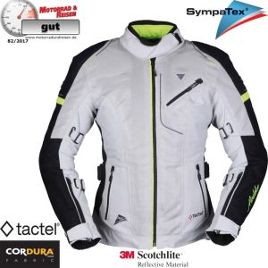 Modeka Belastar Lady Tesztgyőztes három rétegű hálós női motoros kabát