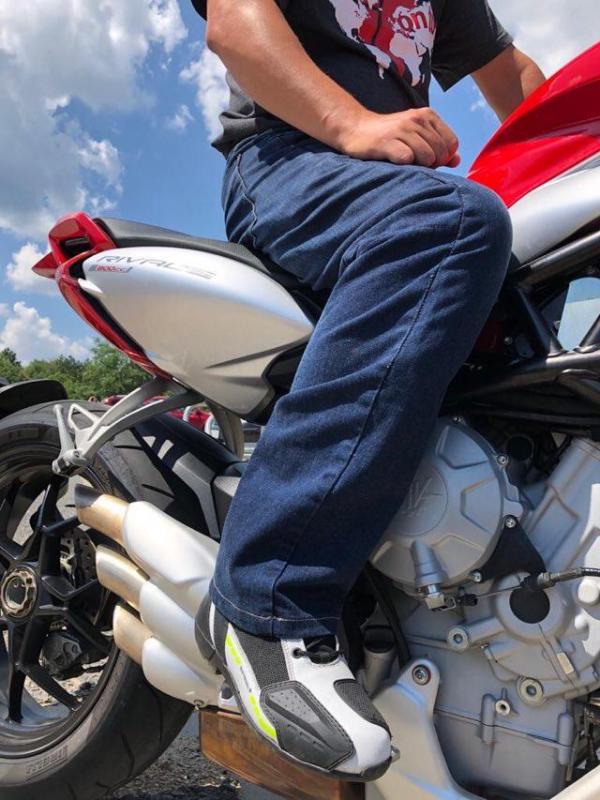 Modeka Kyne motoros cipő teszt - Image 3