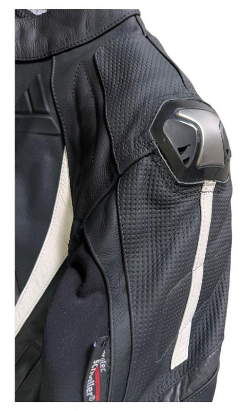 Modeka Kyalami tesztgyőztes bőrkabát extra külső alu protektorokkal - Image 5