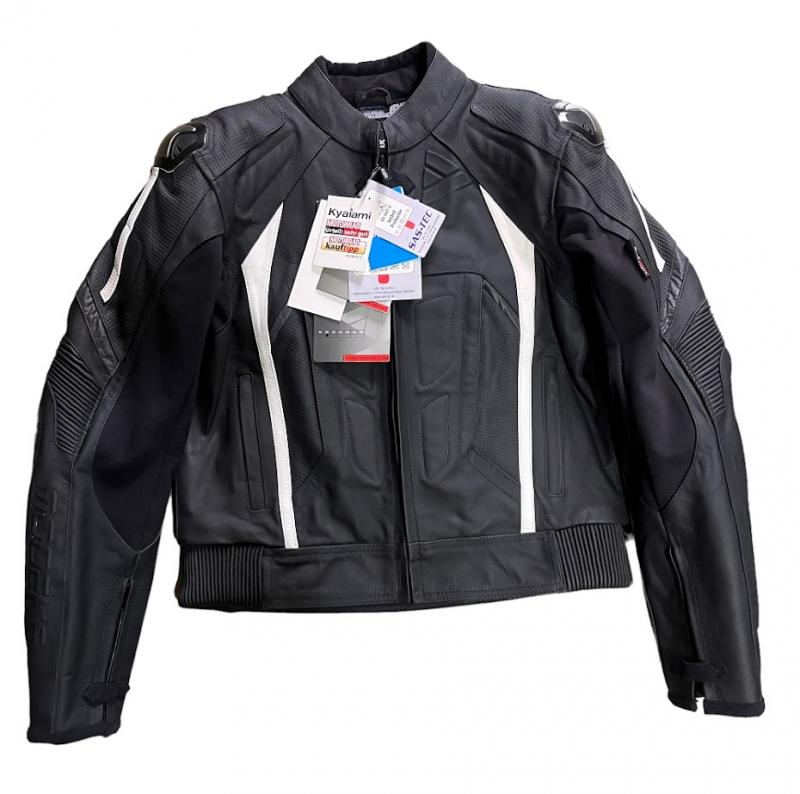 Modeka Kyalami tesztgyőztes bőrkabát extra külső alu protektorokkal - Image 4