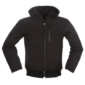 Modeka kapucnis Softshell protektoros kabát