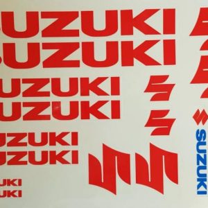 Matricaszett Suzuki