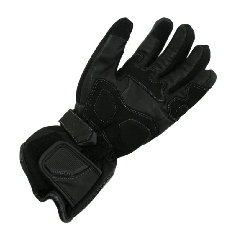 Racer Comfort - Vízálló téli motoros kesztyű plexi törlővel - Image 2