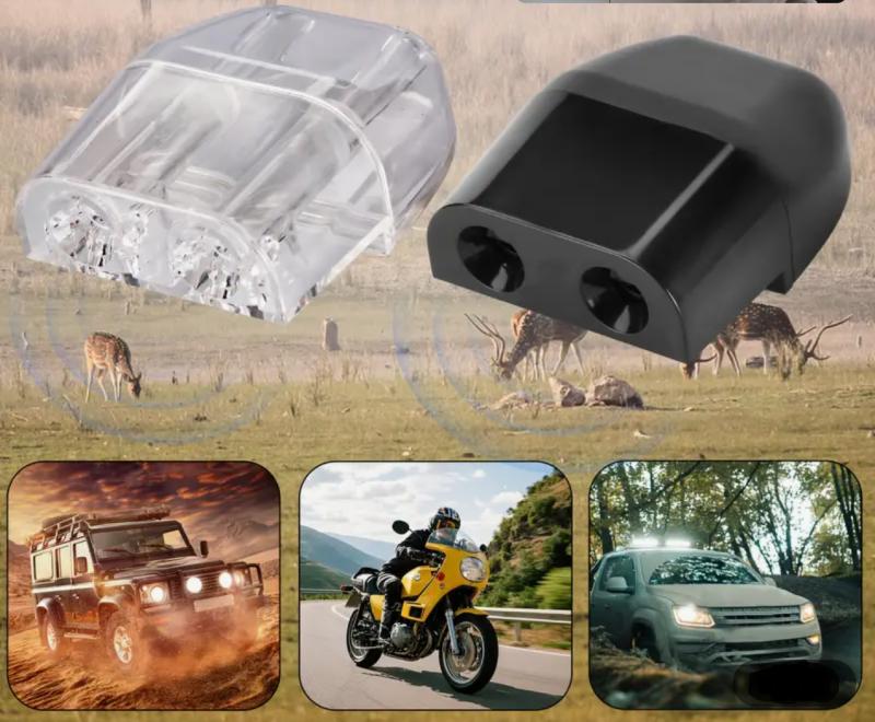 Dupla sípos ultrahangos vadriasztó motorra - Autóra - Image 2