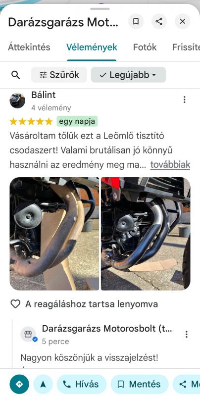 Kipufogó leömlő tisztító- Videóval! Általunk is tesztelt termék! - Image 6