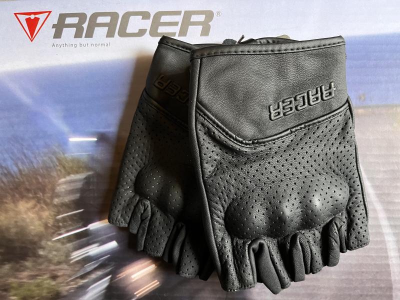 Racer Poco protektoros újjatlan bőr kesztyű - Image 2