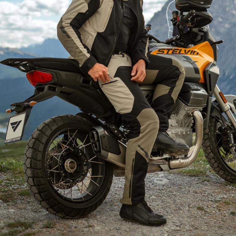 Modeka Khao air hálós- vízálló membrános nyári motoros nadrág - Image 3