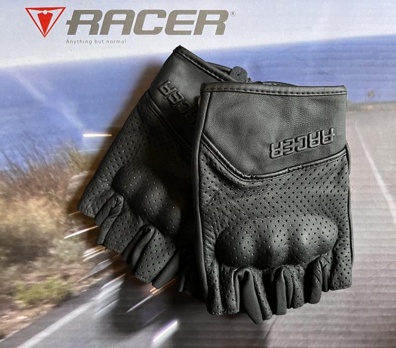 Racer Poco protektoros újjatlan bőr kesztyű - Image 3