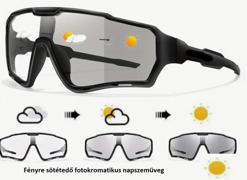 Fényre sötétedő napszemüveg